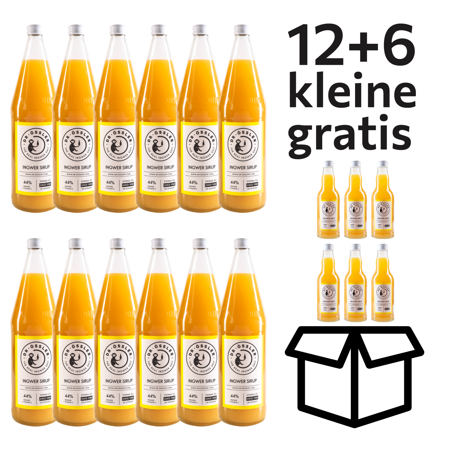 DR · ÖSSLER 12+6 kleine Flaschen